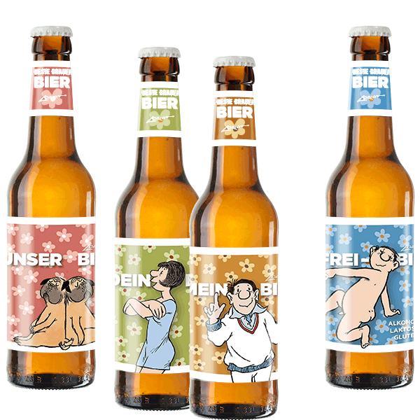 LORIOT-Longneck-Bierflaschen