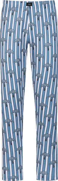 Loungewear-Hose lang: mey x LORIOT - Elefanten-Dompteur