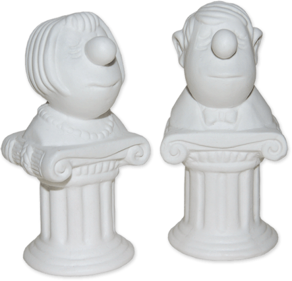 Salzstreuer: Mann und Frau