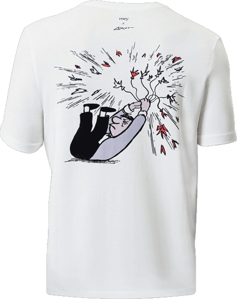 T-Shirt: mey x LORIOT - Ballonflug