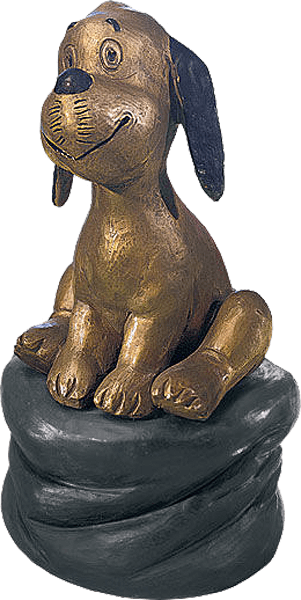 Skulptur: Wum (Bronze)